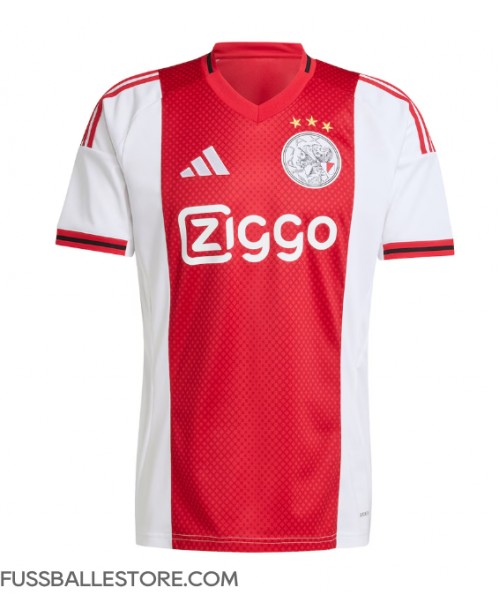 Günstige Ajax Josip Sutalo #37 Heimtrikot 2025-26 Kurzarm Günstige Ajax Josip Sutalo #37 Heimtrikot 2025-26 Kurzarm